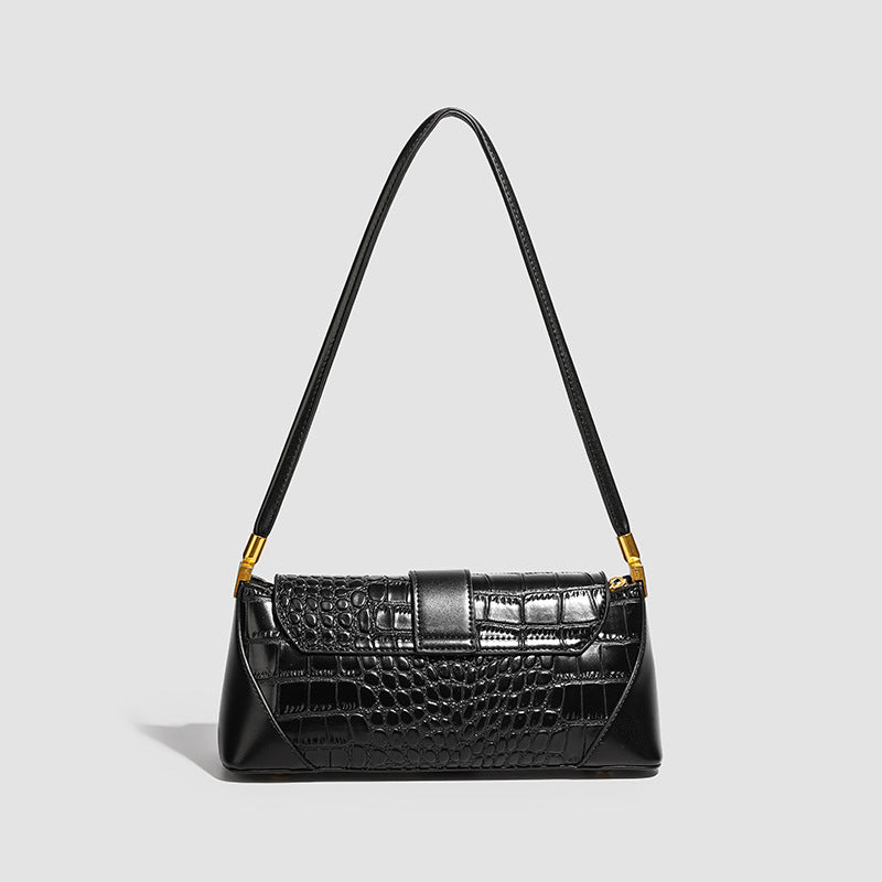 Pattern Underarm French Fashion Minority Design Women's Shoulder Bag