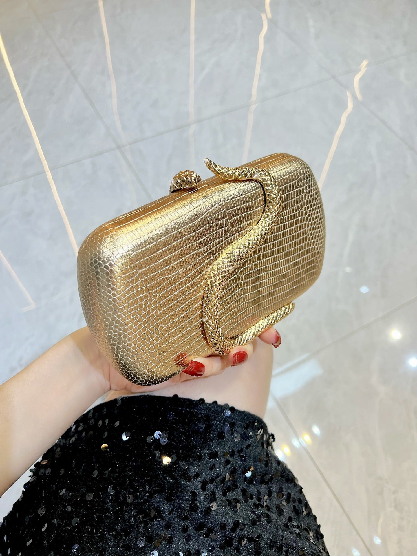 Light Luxury High-grade Clutch Fashion Banquet Dinner Bag