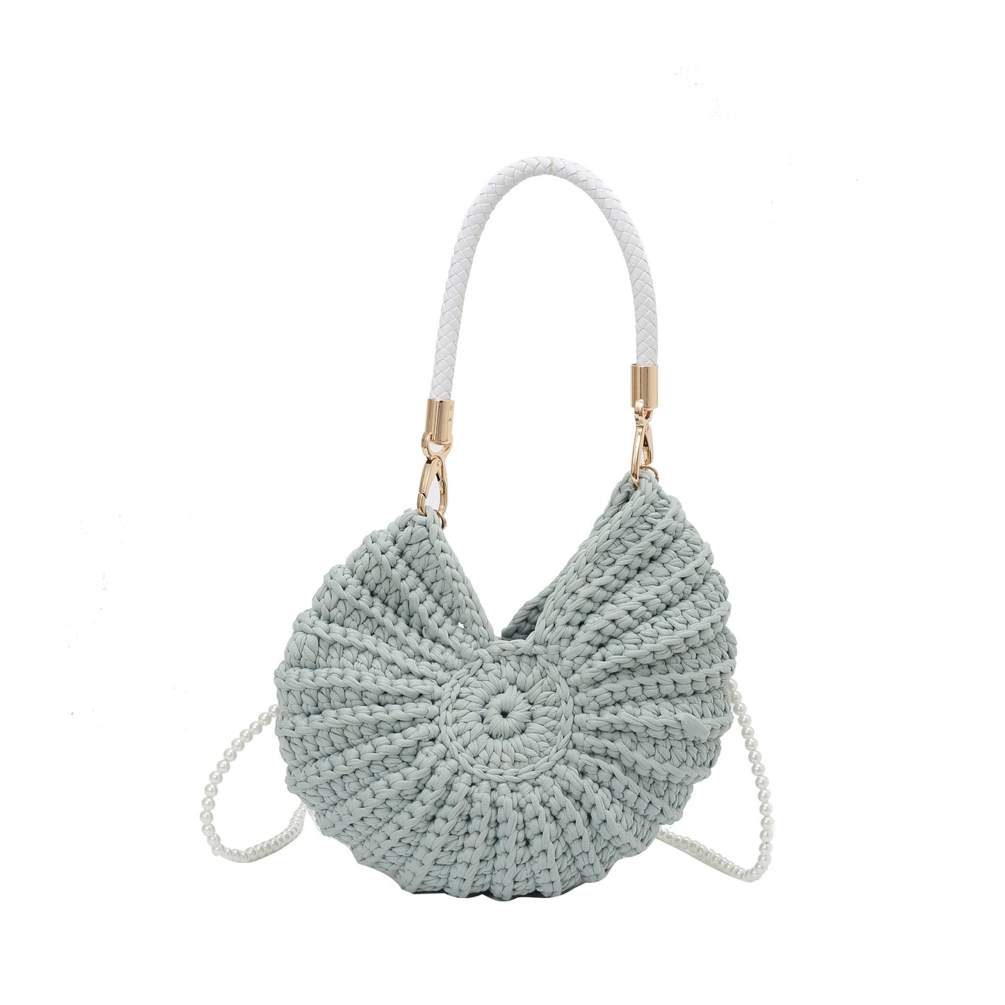 Fashion Woven Seaside Conch Shell High Bags