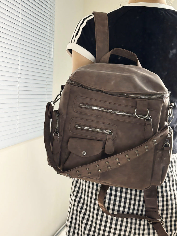 Charming Large Capacity Fashion Versatile Retro Backpacks
