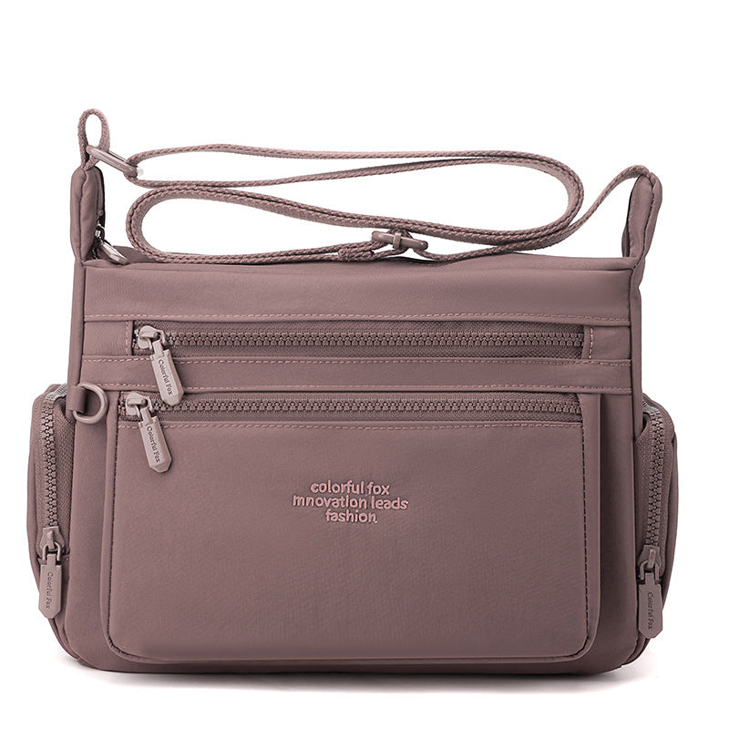 Popular Women's Large Capacity Waterproof Nylon Shoulder Bags