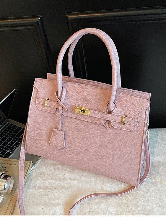 Women's Kelly Fashion Contrast Color Light Luxury Handbags