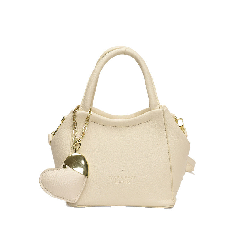 Texture Western Style Lychee Pattern Fashion Shoulder Bags