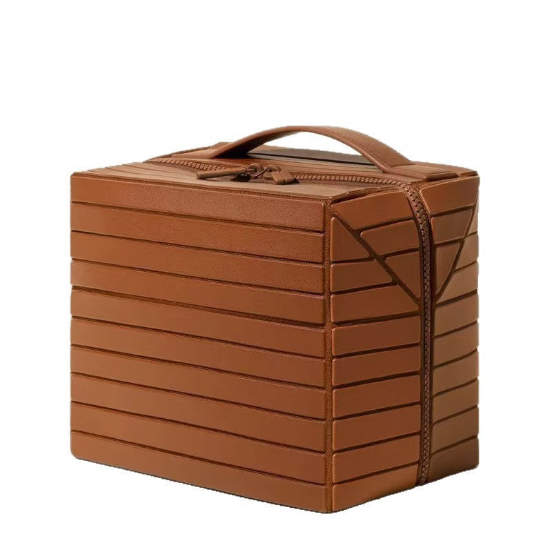 Large Capacity Beautiful Storage Commuter Striped Tote Bag