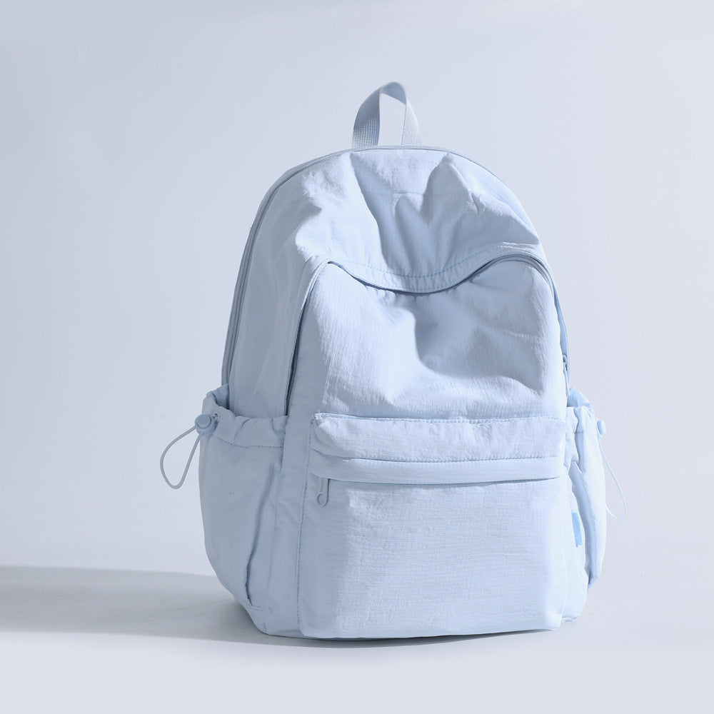 Junior High College Girly Simplicity Lightweight Leisure Backpack