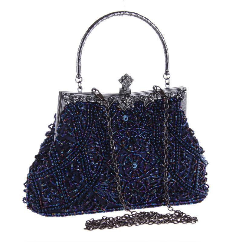 Beaded Embroidered Wear Portable Classic Cheongsam Perfect Match Dinner Bag