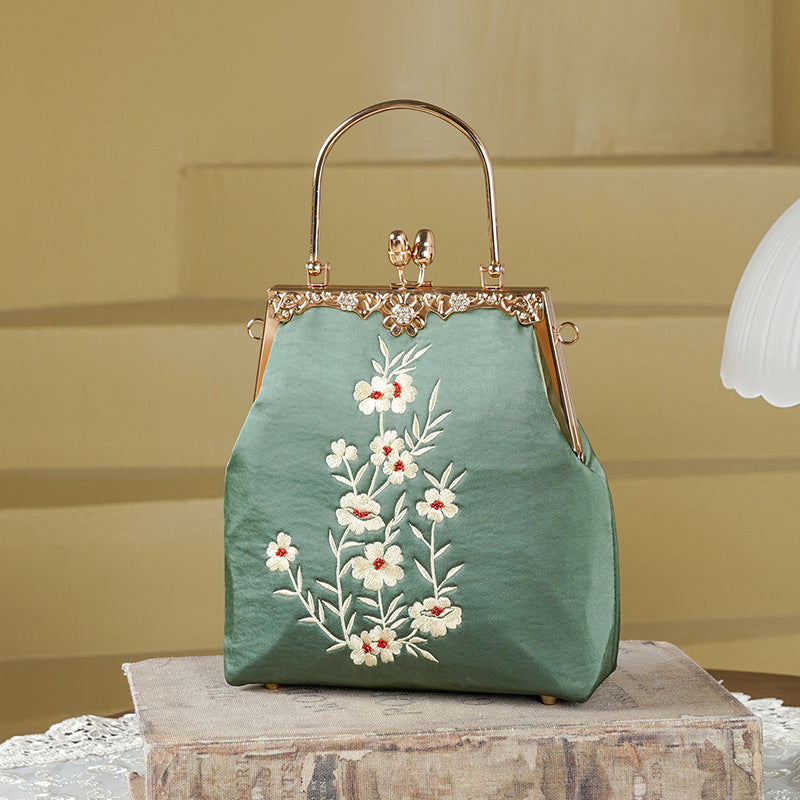 Embroidered National Style Cheongsam Han Chinese Handle