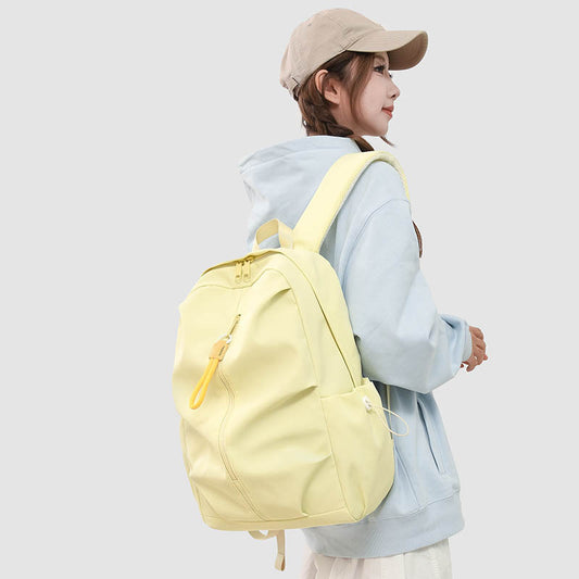 Female College Simple Niche Design Good-looking Junior Backpacks