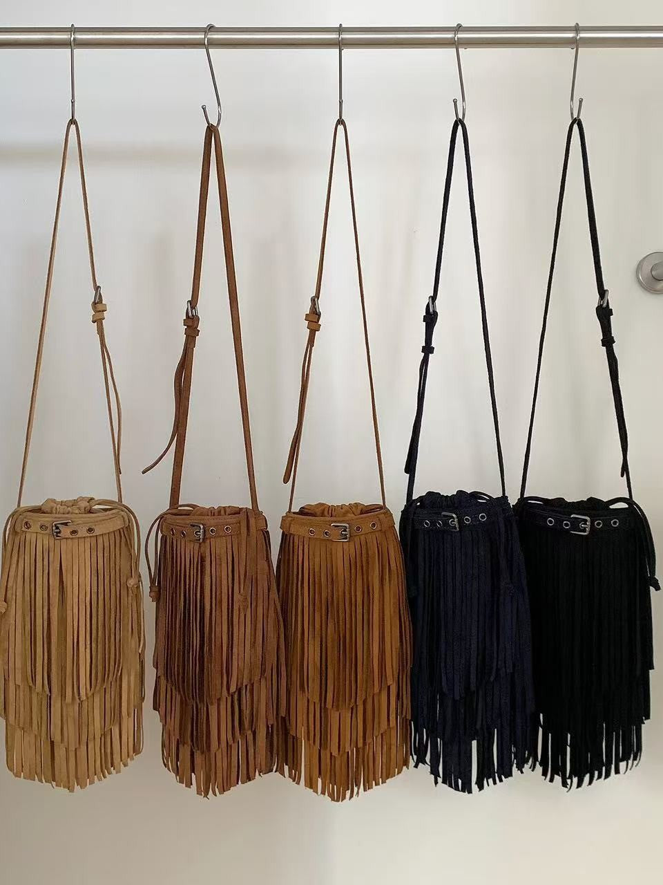 Women's Ethnic Bohemian Style Tassel Holiday Retro Bags