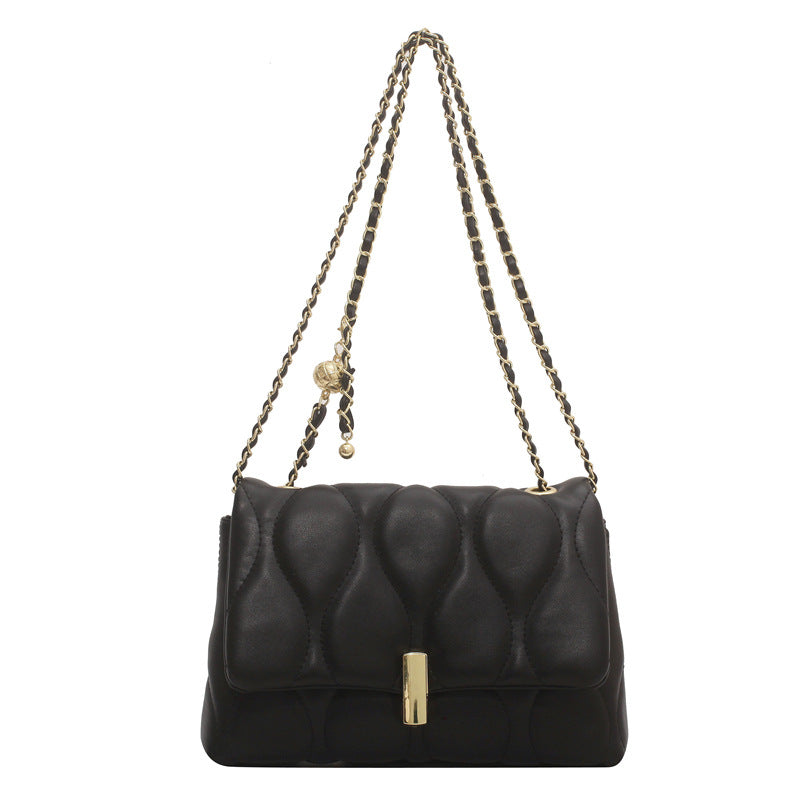 Women's Trendy Fashionable High Sense Leisure Chain Small Square Bag