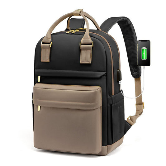 Women's & Men's Fashion High-grade Large Capacity Leisure Backpack