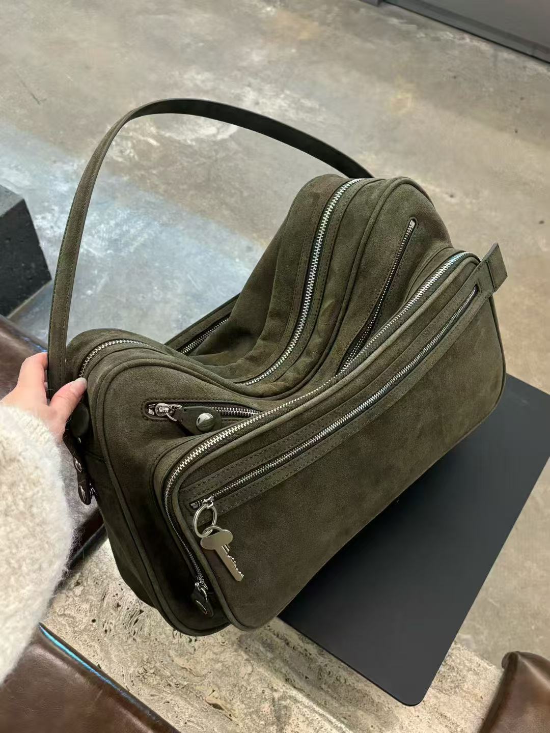 Design Male Female Star Motorcycle Boston Bags