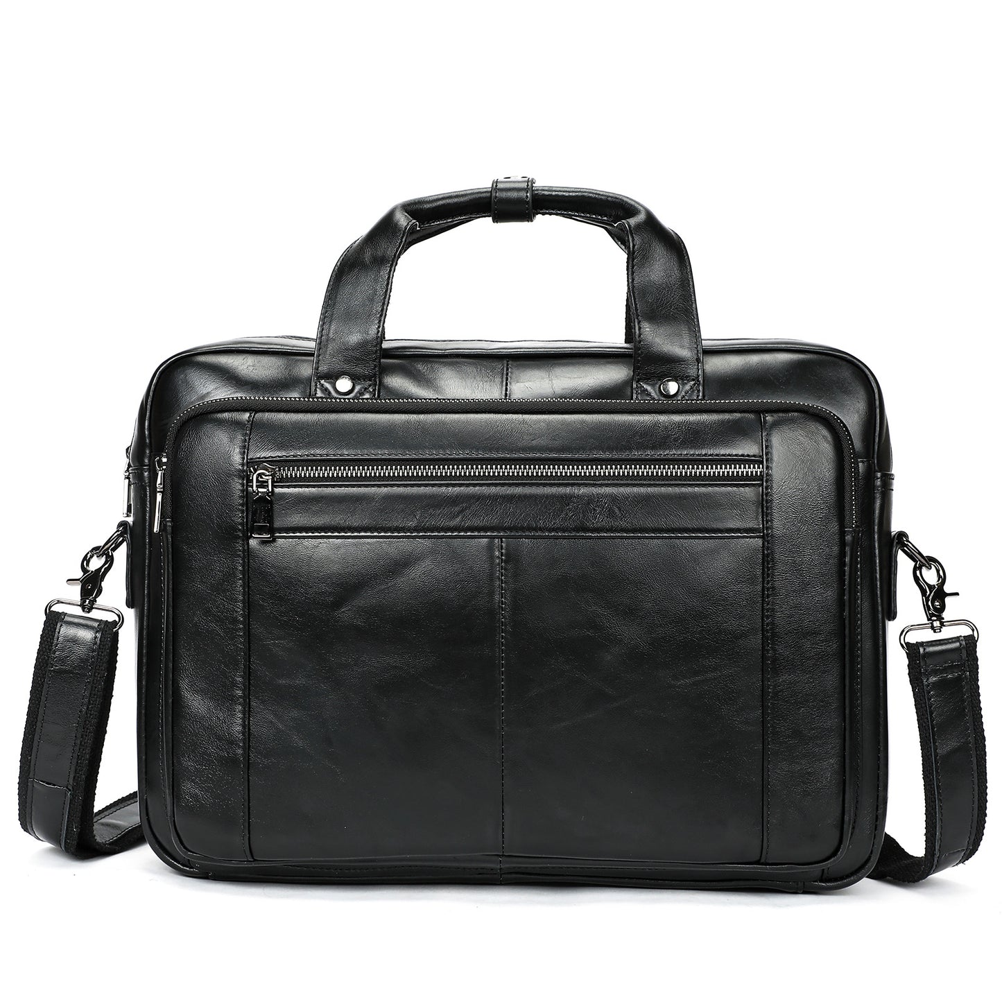 Men's High-grade Leather Cow Computer Business Men's Briefcase