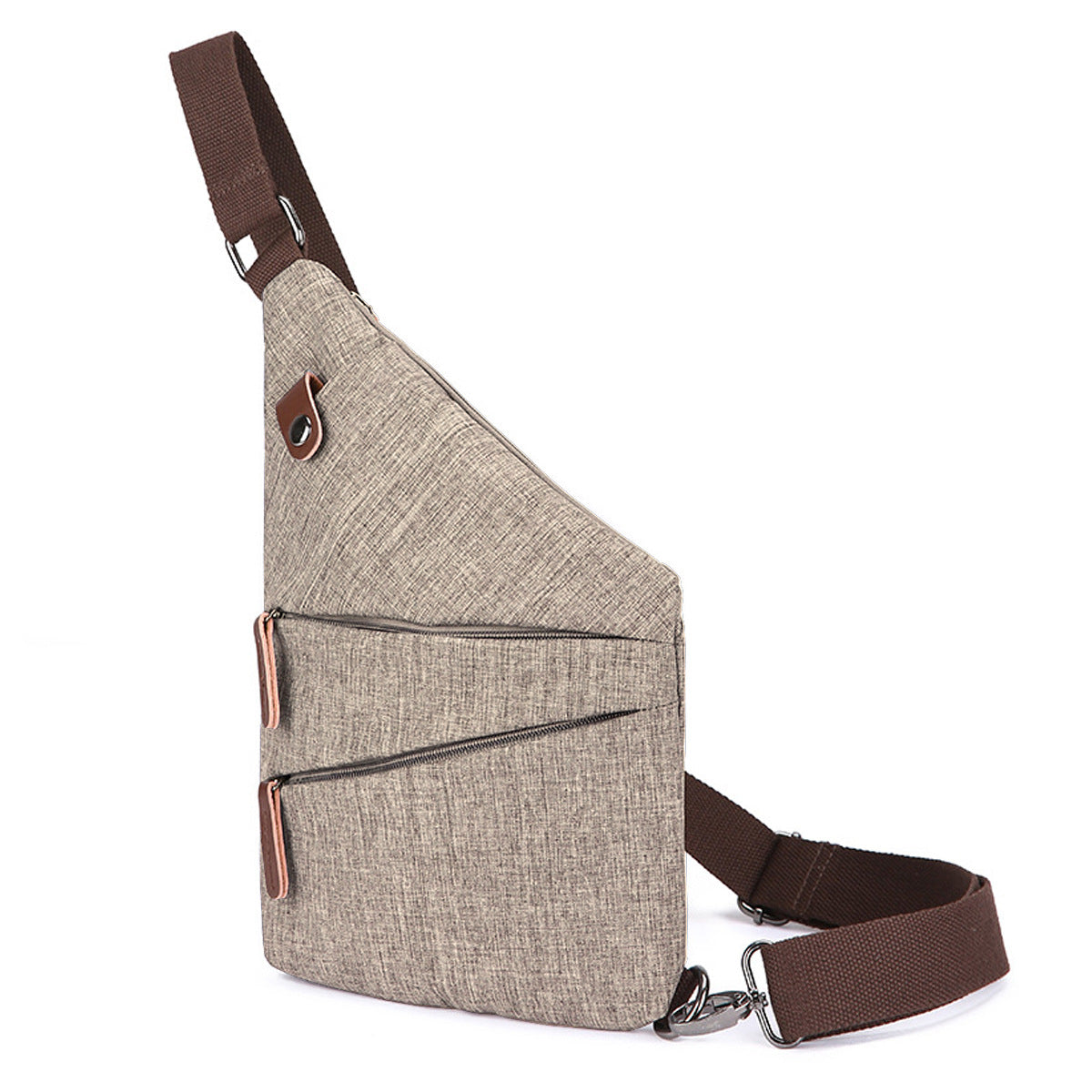 Waterproof Fabric Adjustable Strap Mini Portable Men's Chest Bag