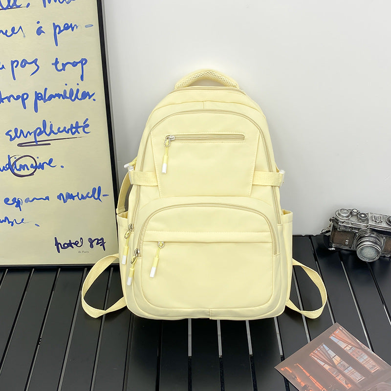 Women's & Men's Unisex Large Capacity Early High College Lightweight Business Backpack