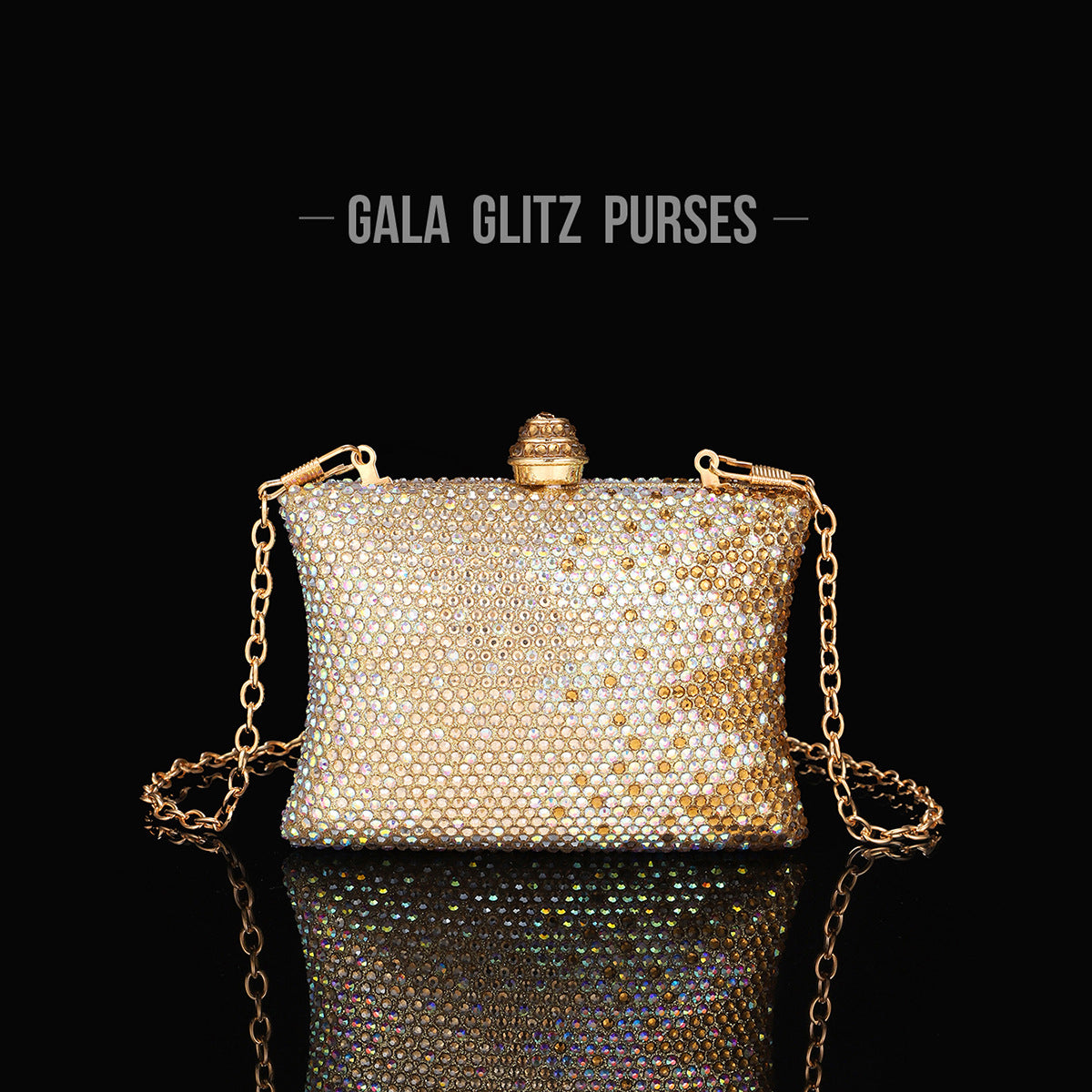 Dinner Rhinestone All Match Dress Diamond Women's Clutch