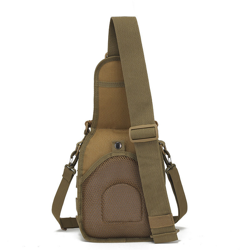Portable Cycling Camouflage Pannier Laser Punching Sports Satchel, Hanging Bag