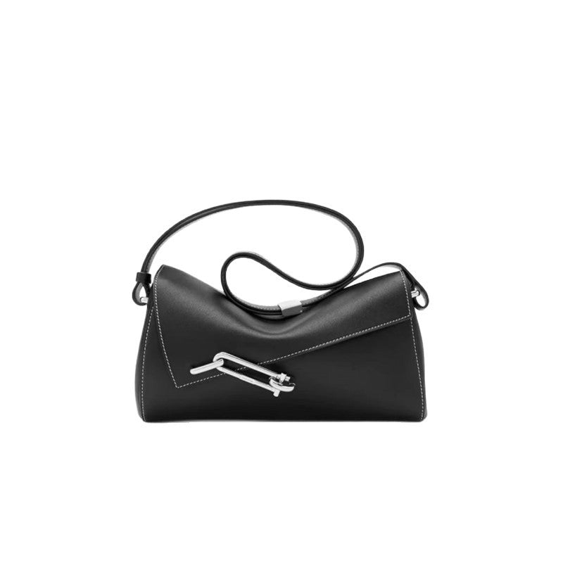 Box Genuine Leather Underarm Fashion Soft Women's Messenger Bag