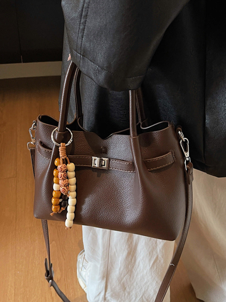Elegant Fashion Personality Textured Trendy Design Women's Shoulder Bag