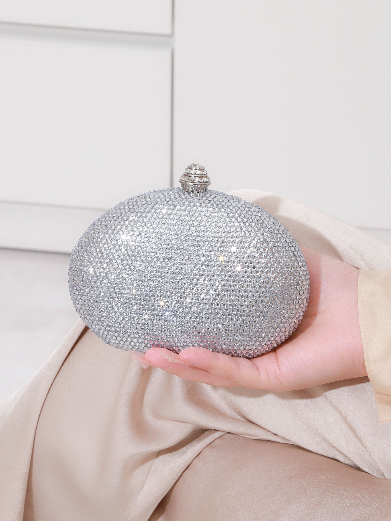Dinner Party Wedding Diamond Crystal Rhinestone Women's Clutch
