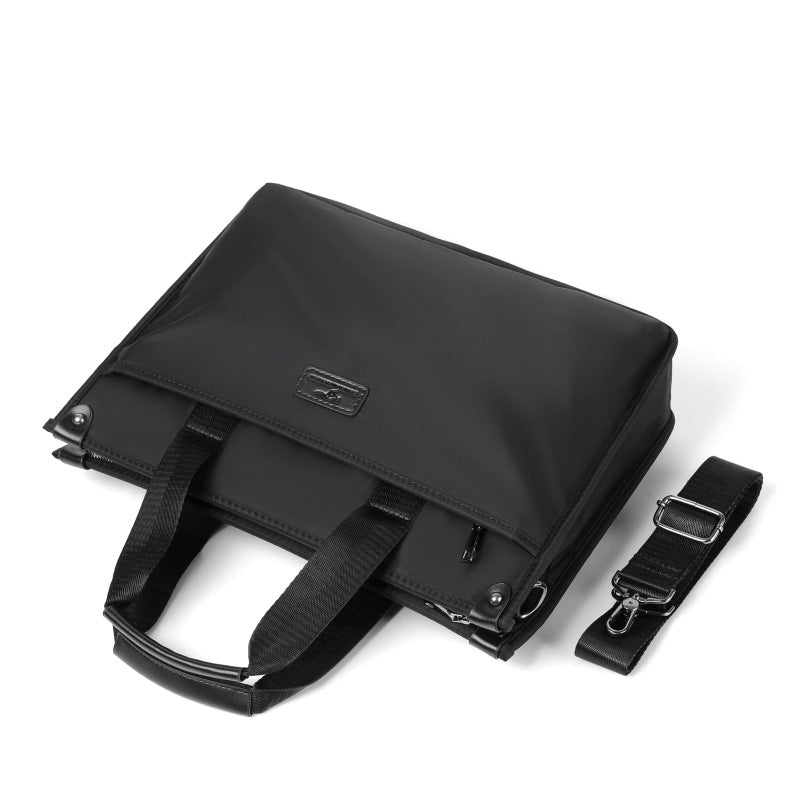 Stylish Men's Canvas Water-repellent Business Document Men's Tote