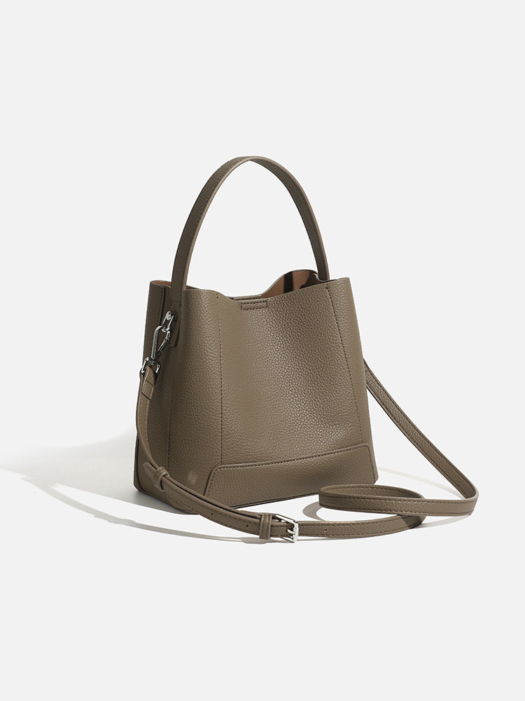 Women's Soft Leather Large Capacity Versatile Women's Handbag