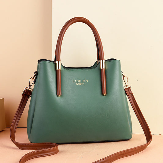 Trendy Women's Fashion Mother's Large Capacity Women's Handbag
