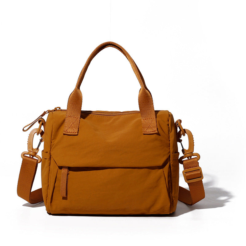 Women's Fashionable Lightweight Textured Nylon Cloth Women's Shoulder Bag