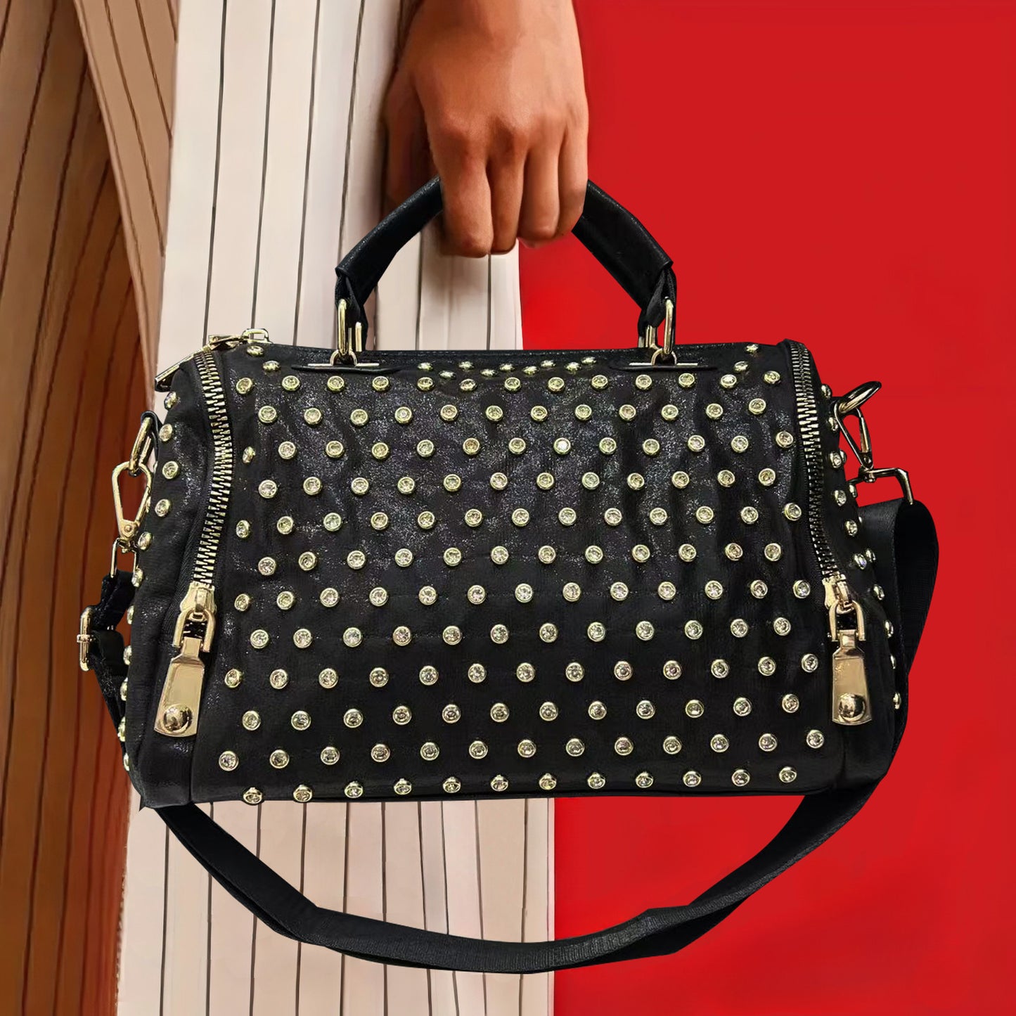 Women's Fashion Temperament Elegant Light Luxury Starry Women's Handbag
