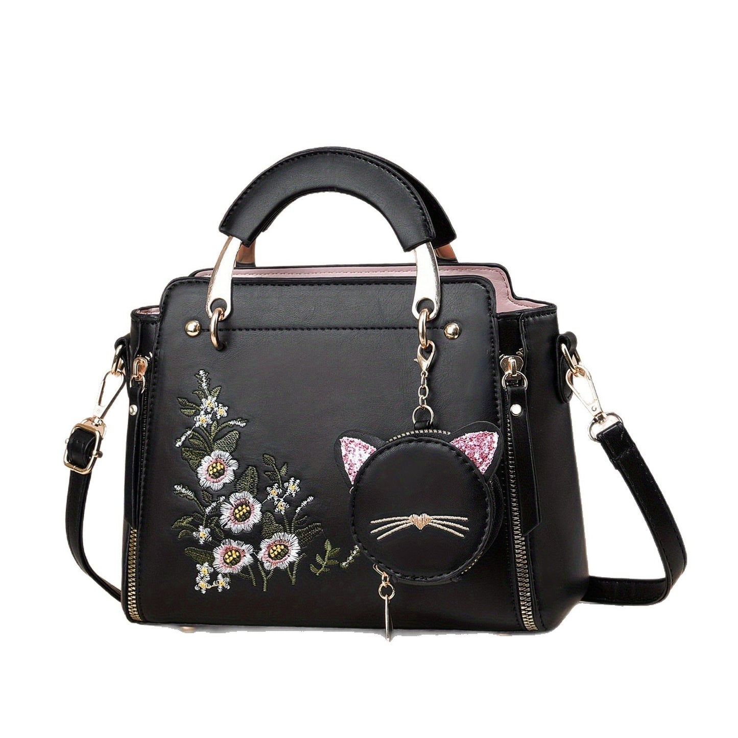 Women's Chinese Style Embroidery Design Personality Trendy Retro Affordable Luxury Women's Messenger Bag