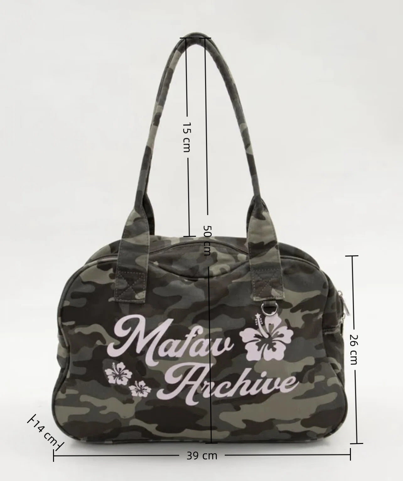 Versatile Women's Underarm Camouflage Pink Niche Handbags