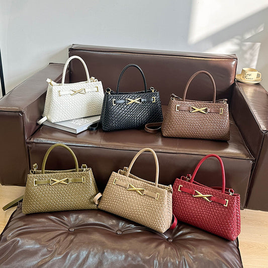 Basket Today Popular Personality Woven Retro Women's Messenger Bag