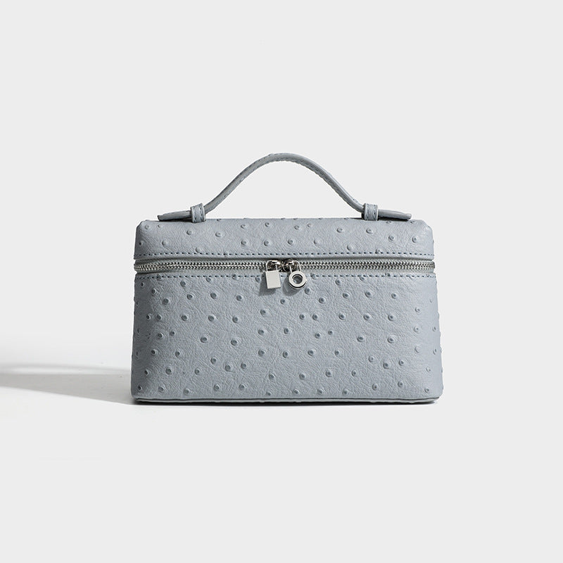 Genuine Leather Kelly Box Light Luxury Advanced Women's Shoulder Bag