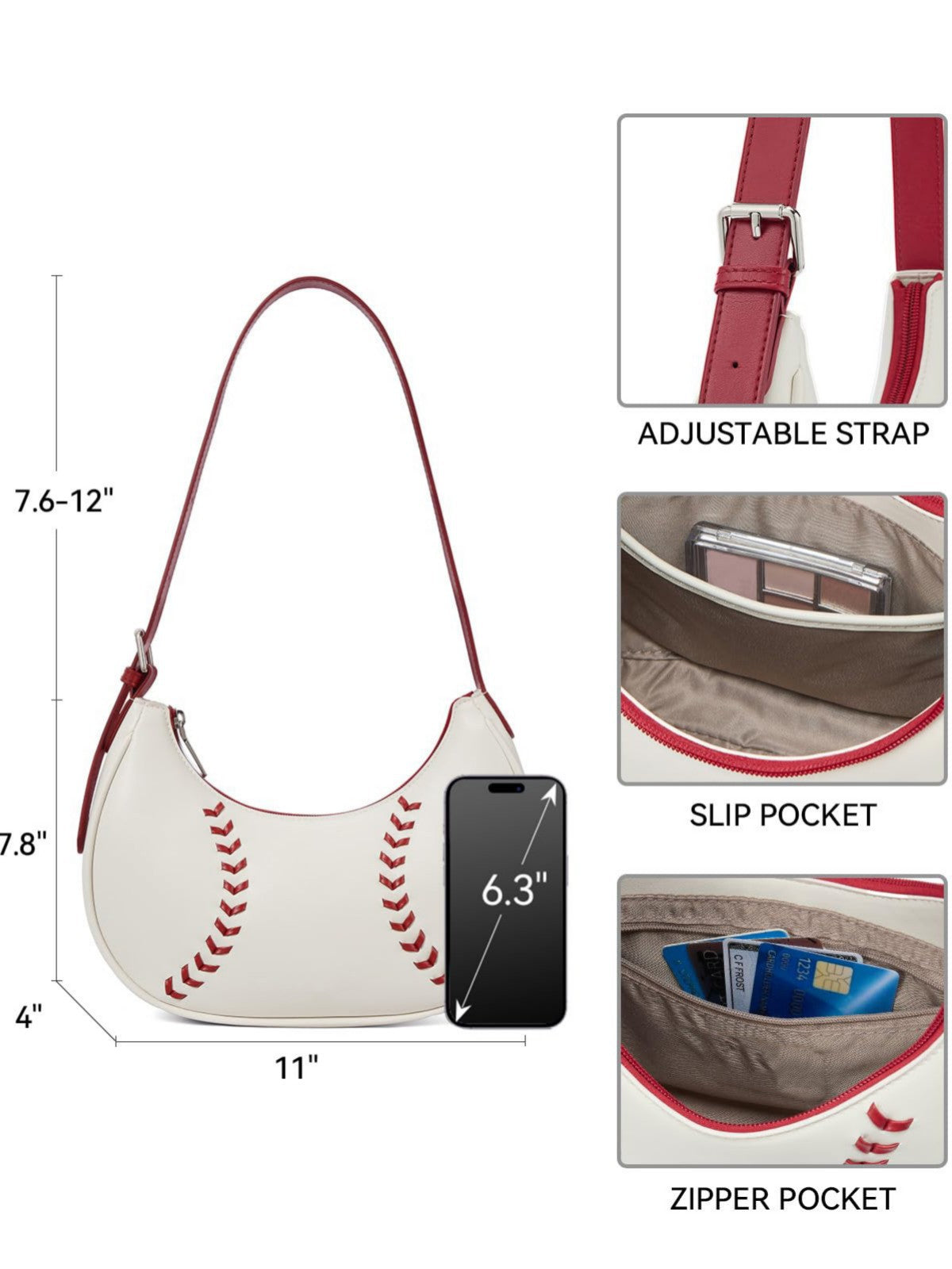 Attractive Wind Mobile Summer Design Underarm Women's Handbag