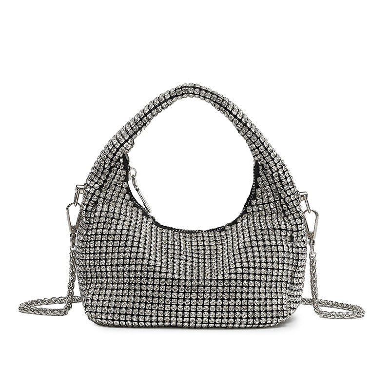 Women's Pouch Over Diamond Underarm For Dinner Women's Handbag