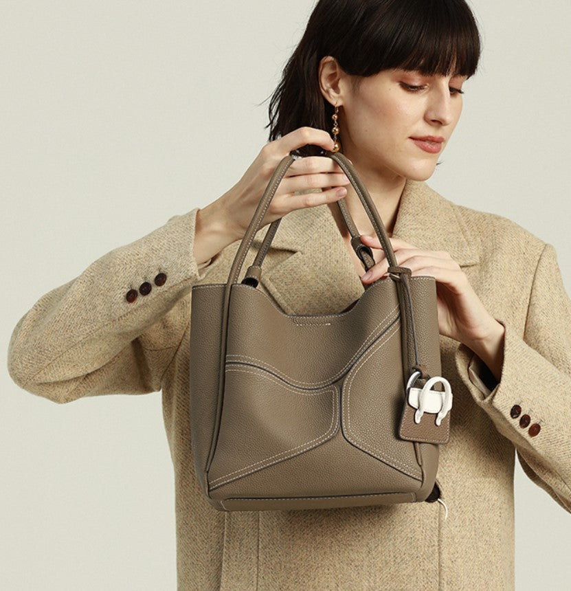 Women's High-grade Underarm Leather Large Capacity Totes Women's Shoulder Bag
