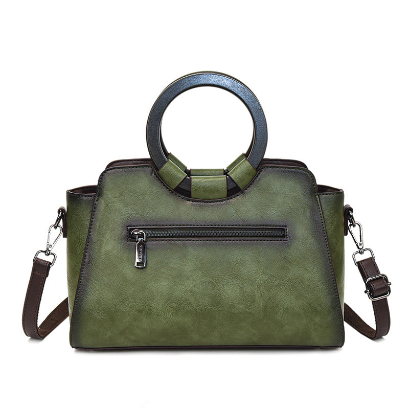 Women's Texture Printed Large Capacity Ethnic Style Bags