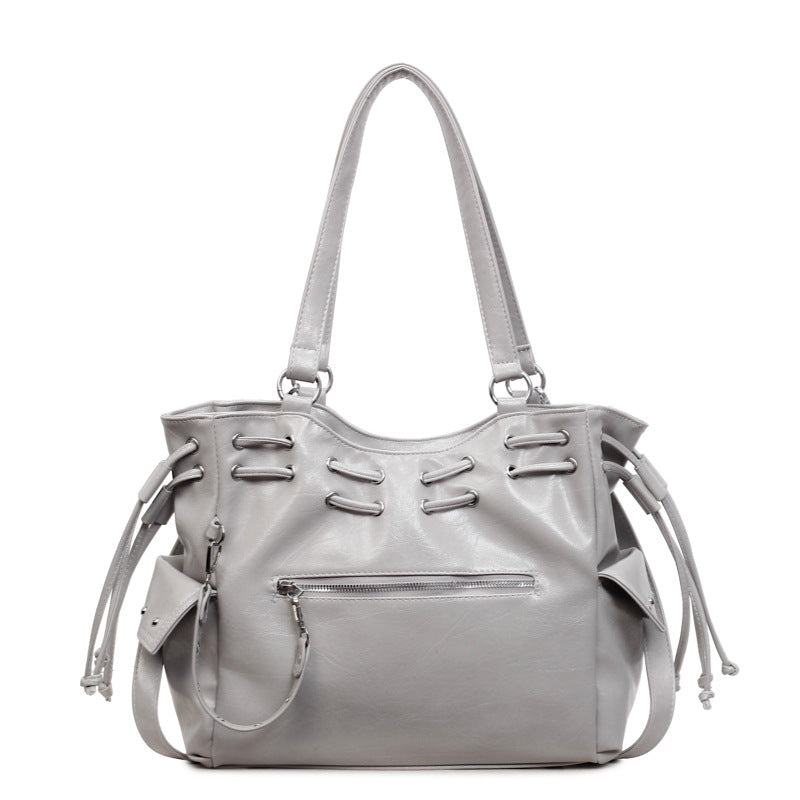 Mechanical Style High-grade Large Capacity Totes Shoulder Bags