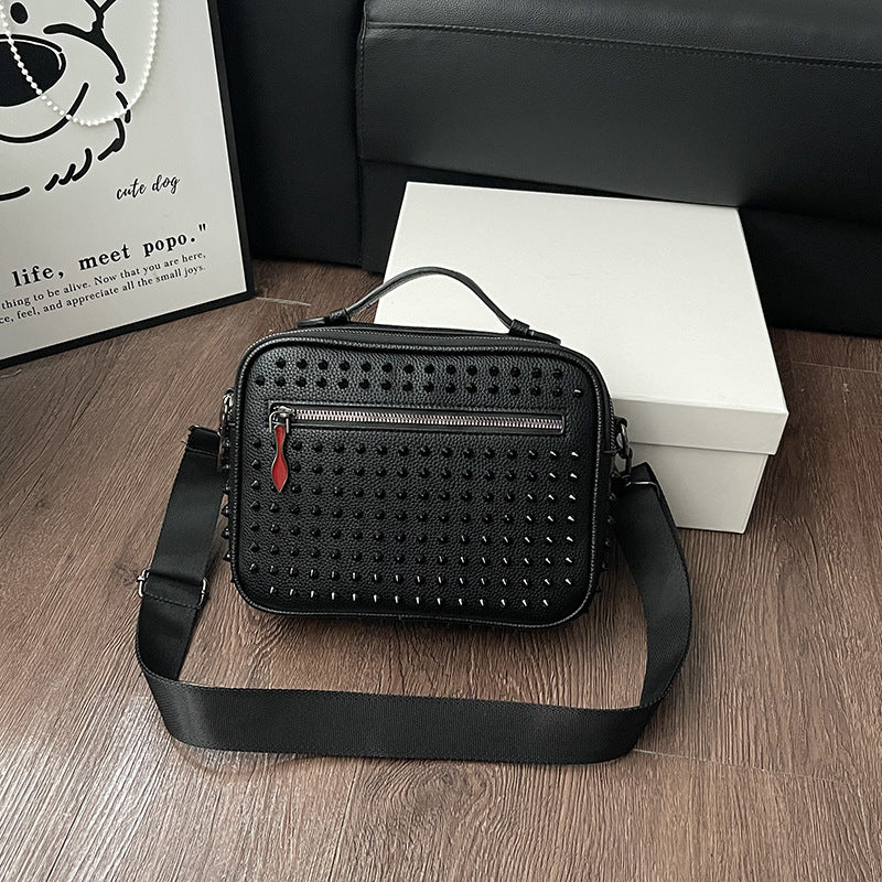Cool Rivet Summer Male Female Personality Bags
