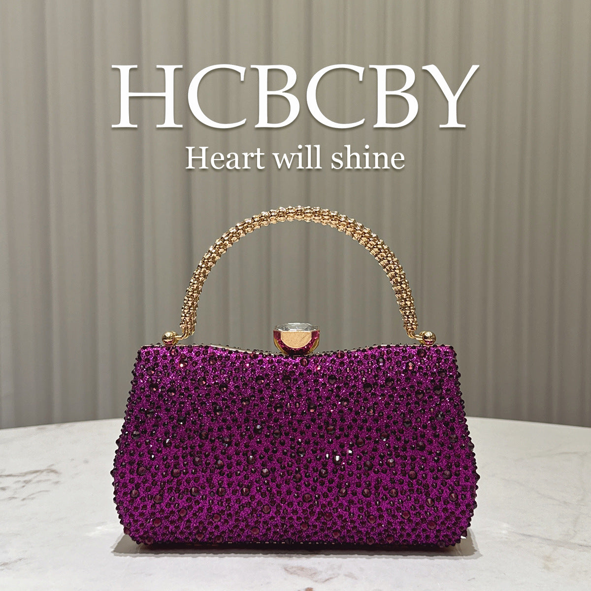 Women's Dark Green Flash Luxury Rhinestone Fashion Elegant Dinner Bag