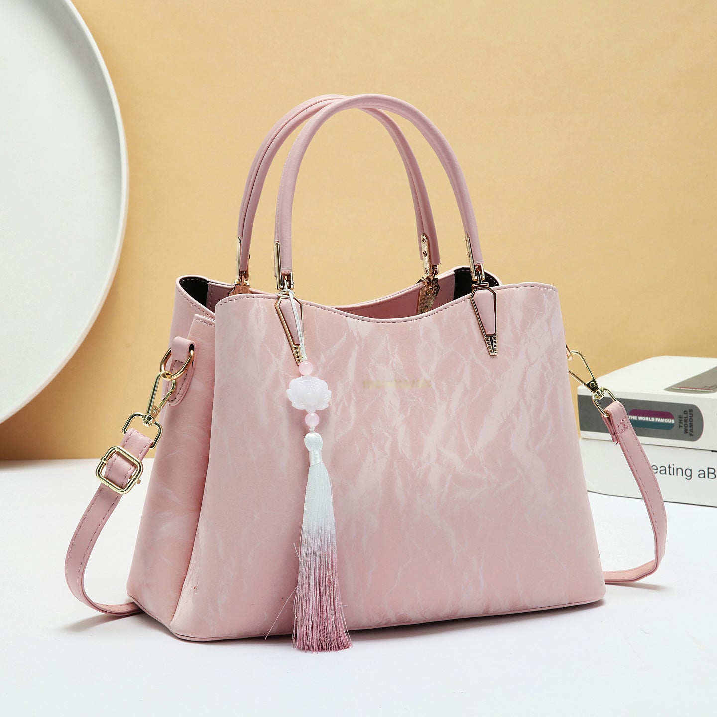 Women's Chinese Style Large Capacity Gift Mom Women's Handbag