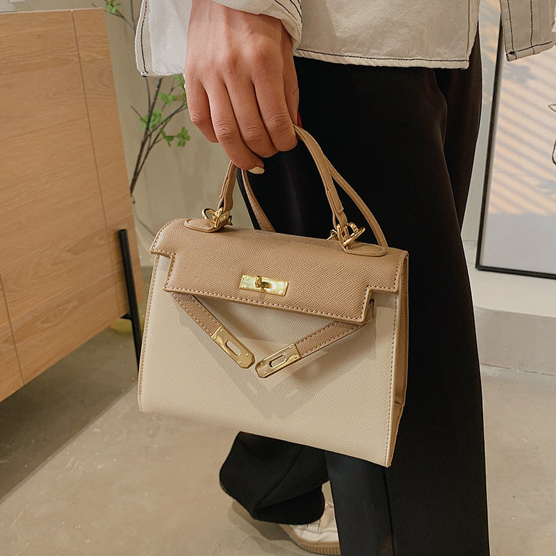 Women's Second Generation Medium Contrast Color High Women's Handbag