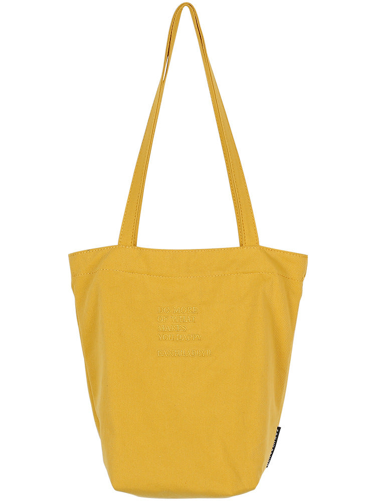 Style Simple Commuter Canvas Female Artistic Light Bags