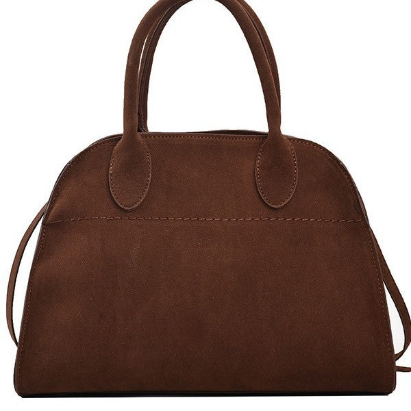 Women's Textured Large Capacity Summer Suede Frosted Tote Bag
