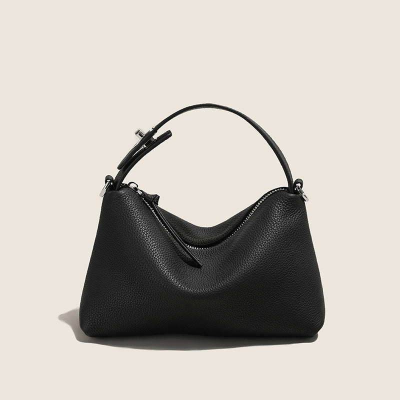 Women's Cowhide Genuine Leather High-grade Light Luxury Women's Messenger Bag