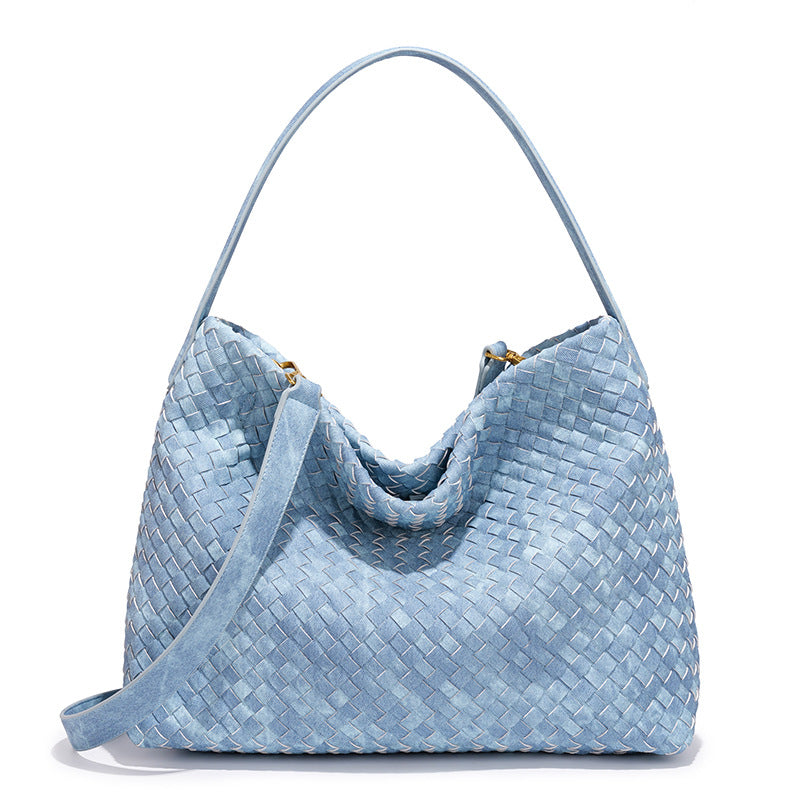 Large Capacity Woven Fashion Commuter Underarm Women's Shoulder Bag