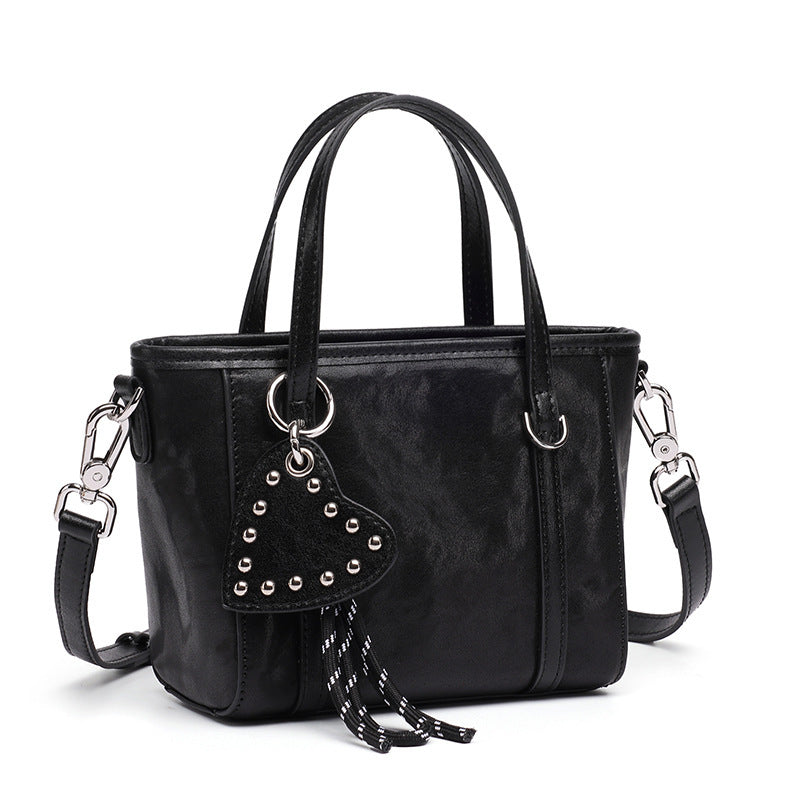 Women's Real Crystal Niche Design High-grade Commute Women's Messenger Bag