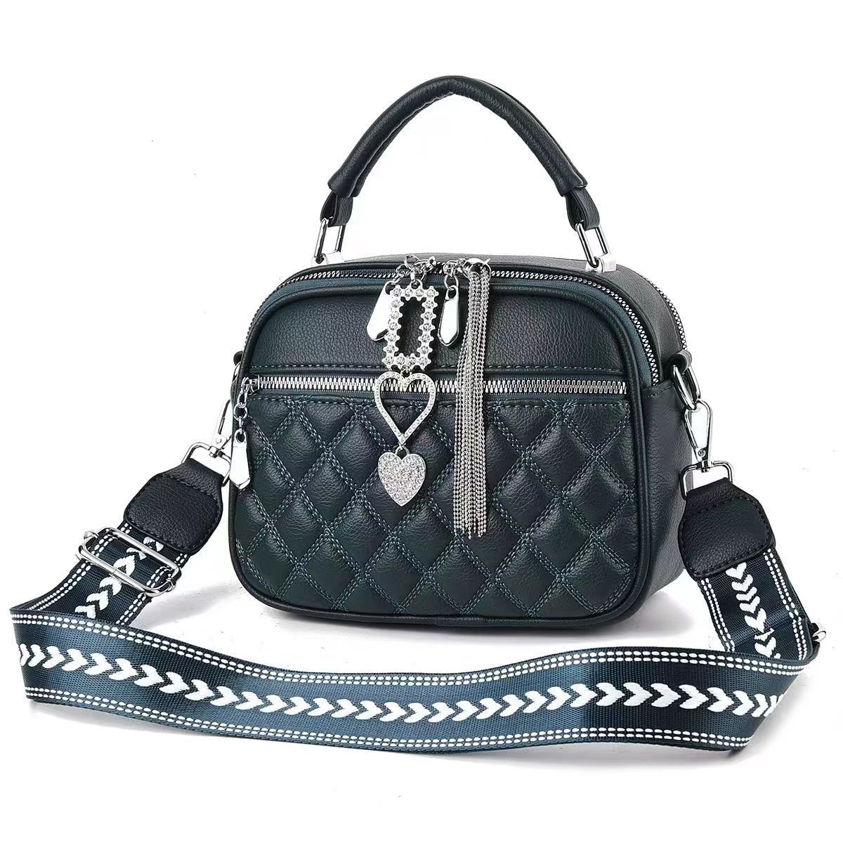 Popular Women's Western Style Korean Fashion Small Square Bags