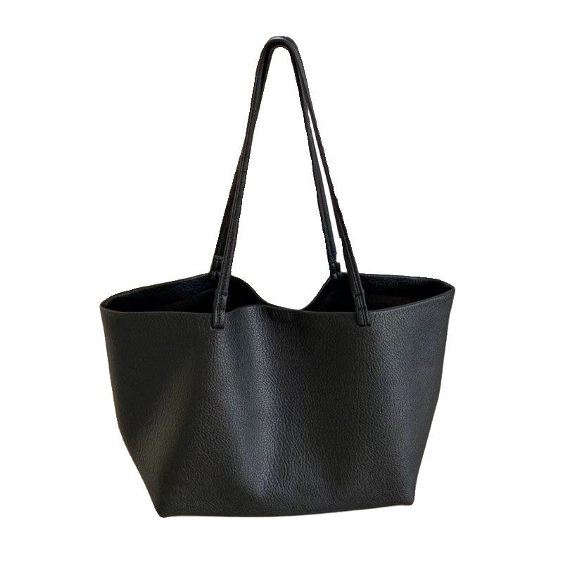 Women's Big Commuter High-grade Large Capacity Soft Women's Shoulder Bag