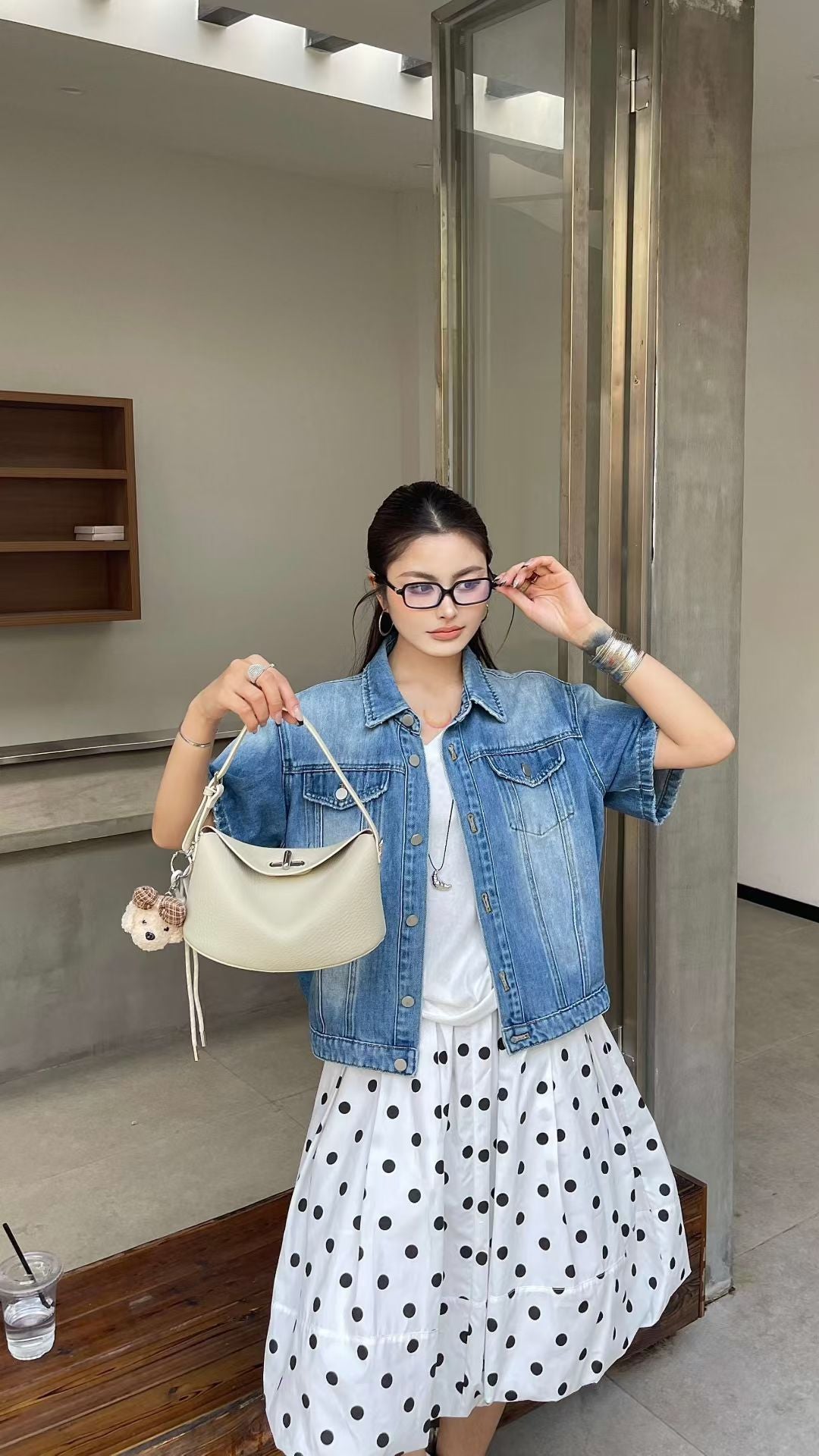 Women's Korean Style High Sense Niche Underarm Bags